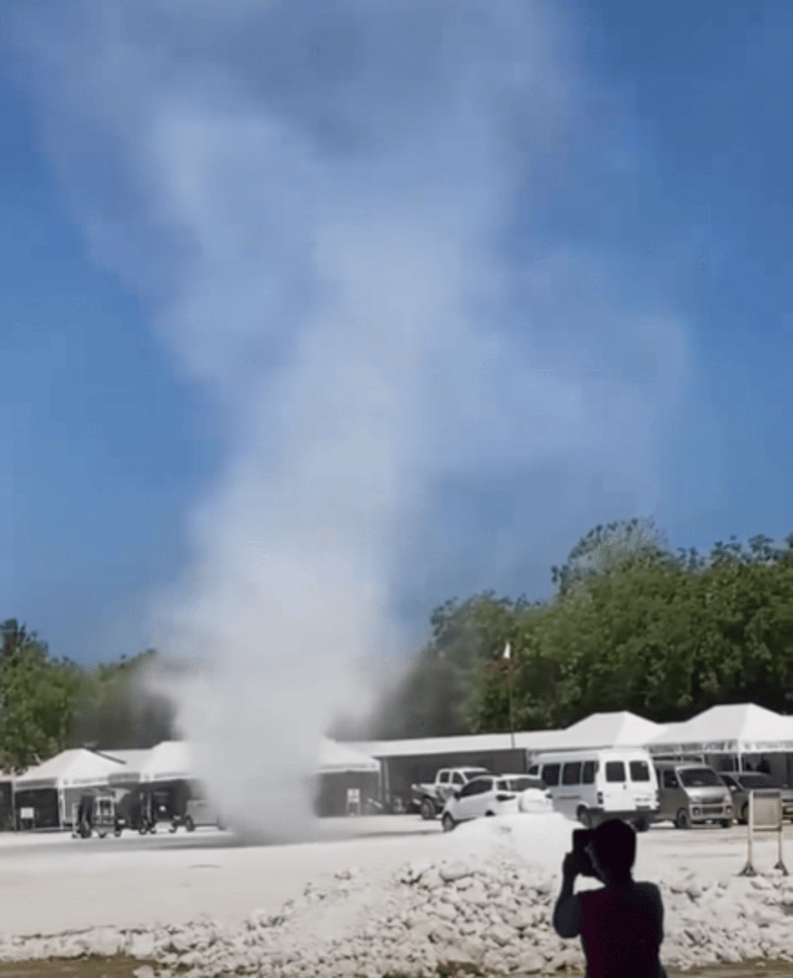 Dust devil caught on camera in Cebu — Harmless weather curiosity or sign of intensifying heat?